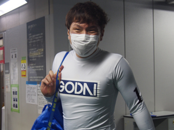 選手の写真です。