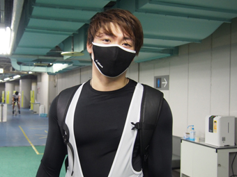 選手の写真です。