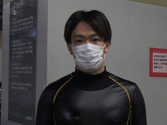 選手の写真です。