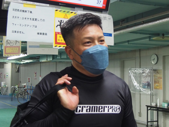 選手の写真です。