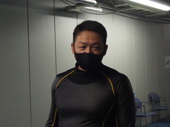選手の写真です。