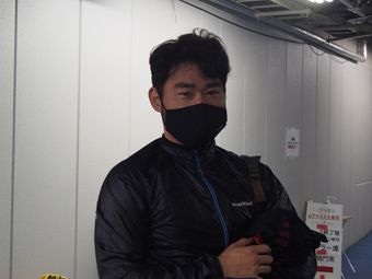 選手の写真です。