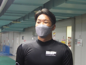 選手の写真です。