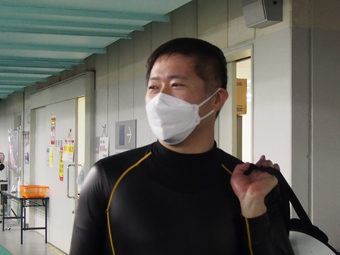 選手の写真です。