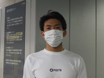 選手の写真です。