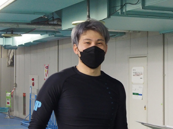 選手の写真です。