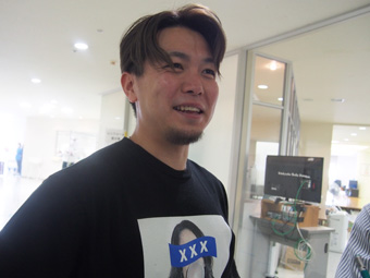 選手の写真です。