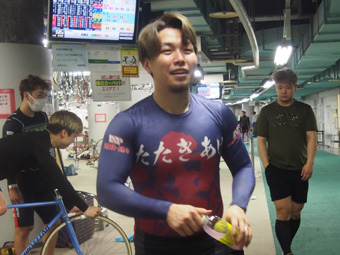 選手の写真です。
