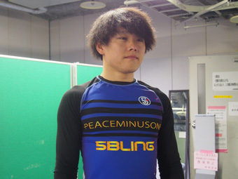 選手の写真です。