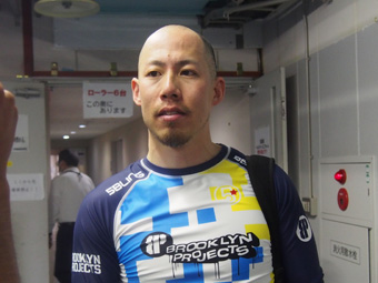 選手の写真です。