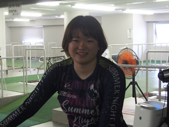 選手の写真です。