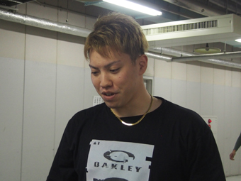 選手の写真です。