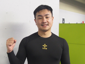 選手の写真です。