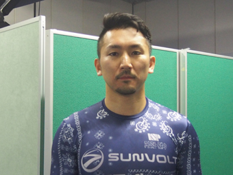 選手の写真です。