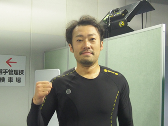 選手の写真です。