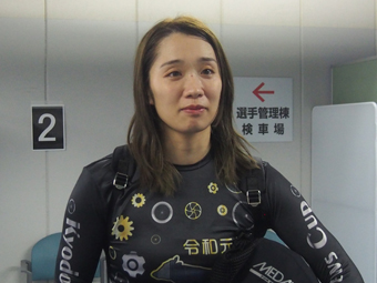選手の写真です。