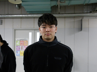 選手の写真です。