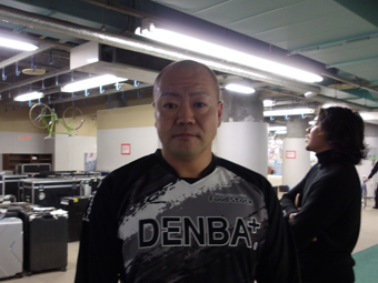 選手の写真です。