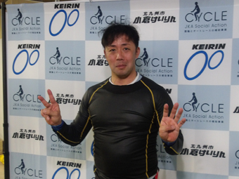 選手の写真です。