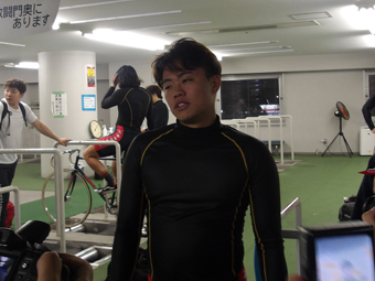 選手の写真です。
