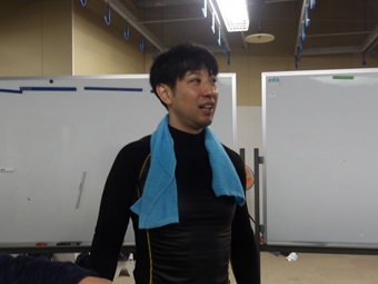 選手の写真です。