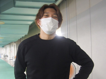 選手の写真です。