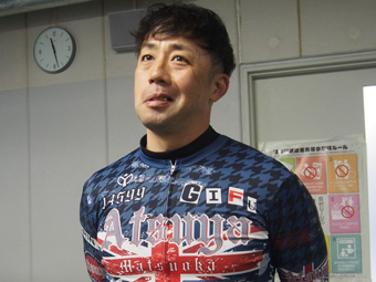 選手の写真です。
