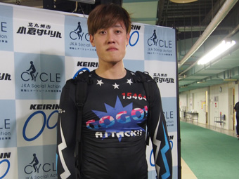 選手の写真です。