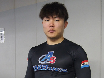 選手の写真です。