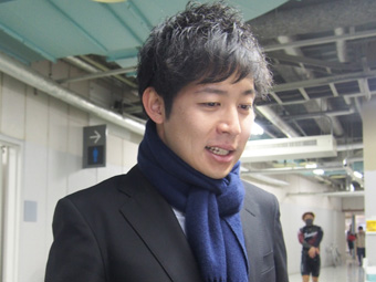 選手の写真です。