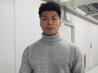 選手の写真です。