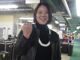 選手の写真です。