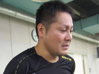 選手の写真です。