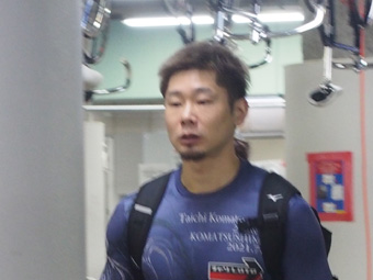 選手の写真です。