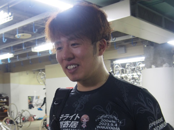選手の写真です。