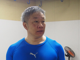 選手の写真です。