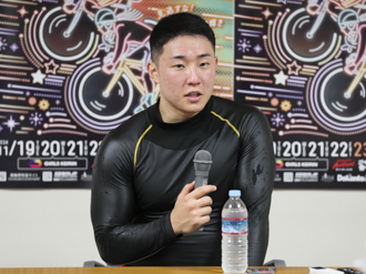 選手の写真です。