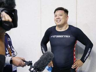 選手の写真です。