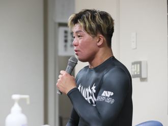 選手の写真です。