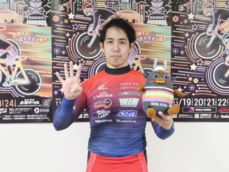 選手の写真です。