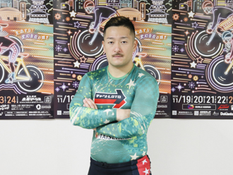 選手の写真です。