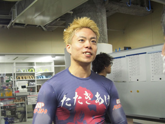 選手の写真です。