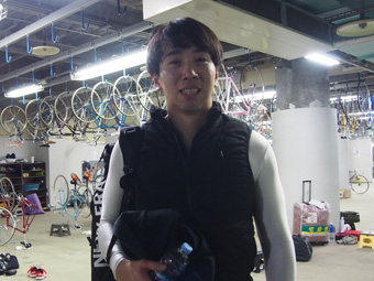 選手の写真です。