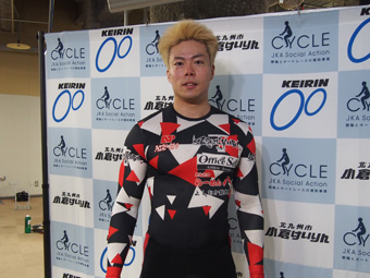 選手の写真です。