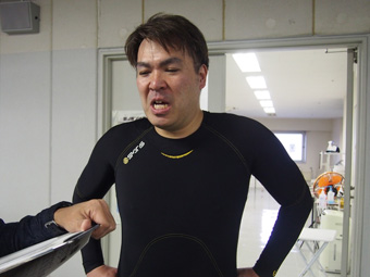 選手の写真です。