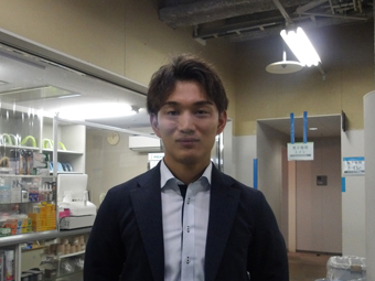 選手の写真です。