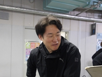 選手の写真です。