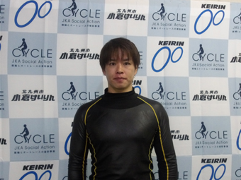 選手の写真です。