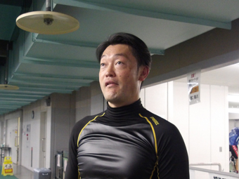 選手の写真です。